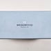 Wedgwood Silver Napkin Rings 4 with Box 3/4 Inch Wide