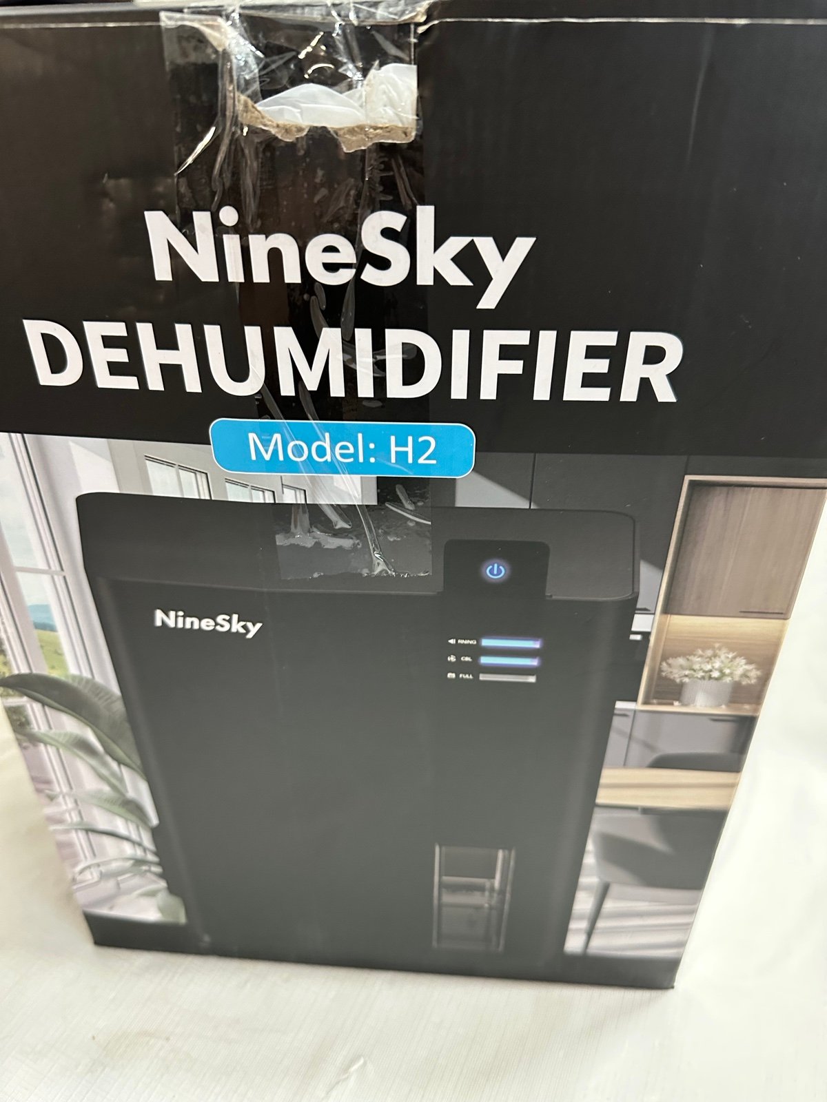 NineSky Dehumidifier for Home, 88 OZ Water Tank, Dehumidifier for Bathroom