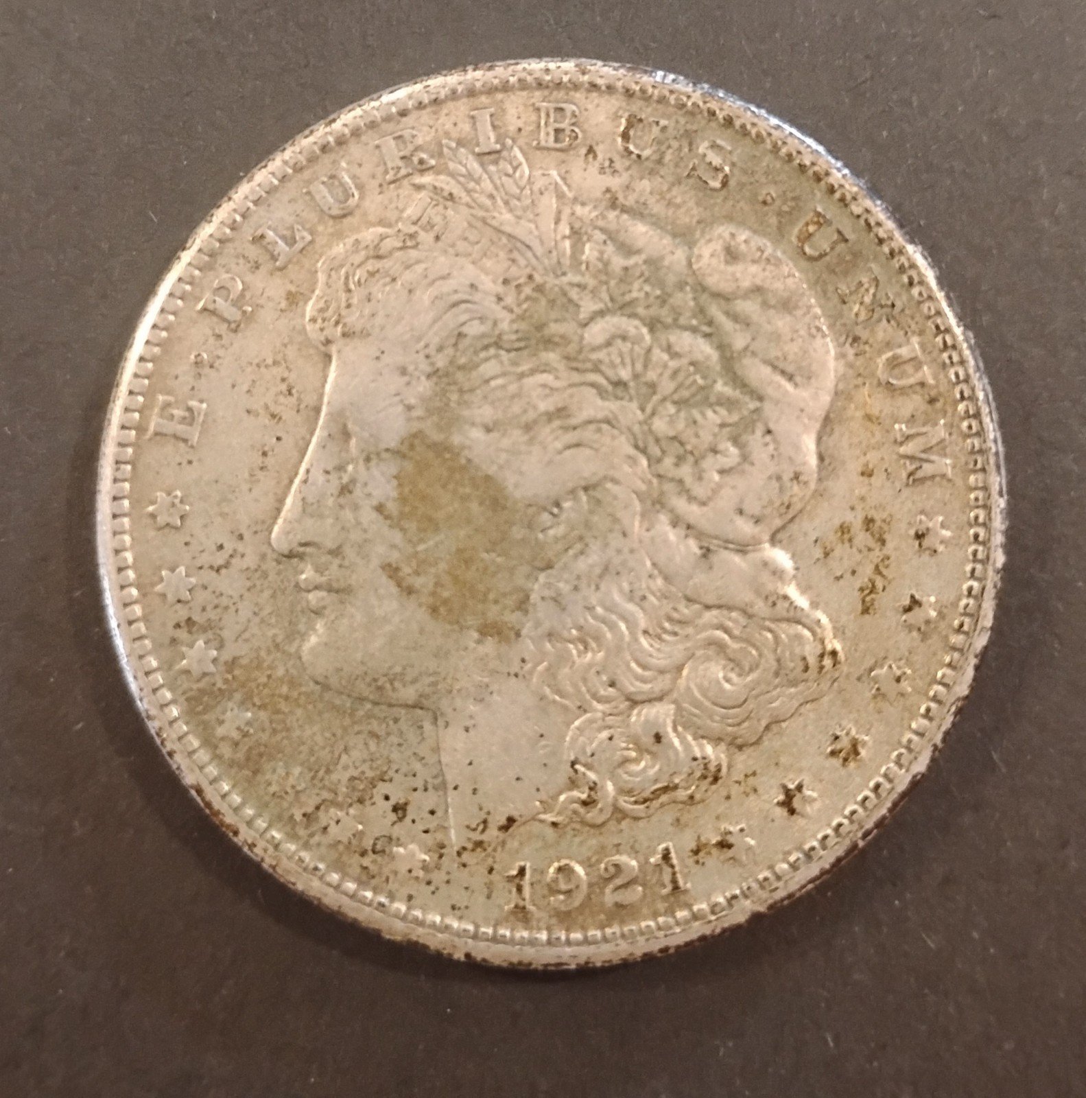 1921 Morgan Silver Dollar