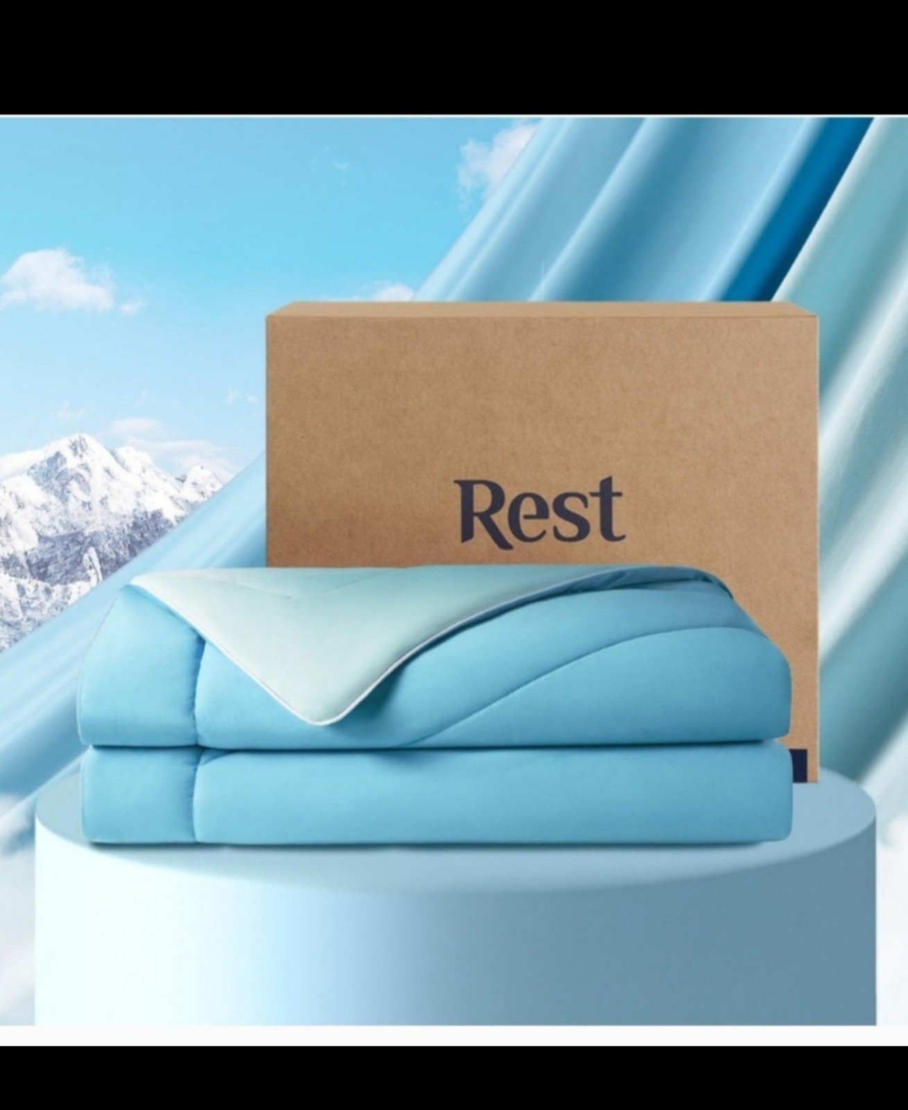 REST EVERCOOL COMFORTER BRAND NEW IN ORIGINAL BOX