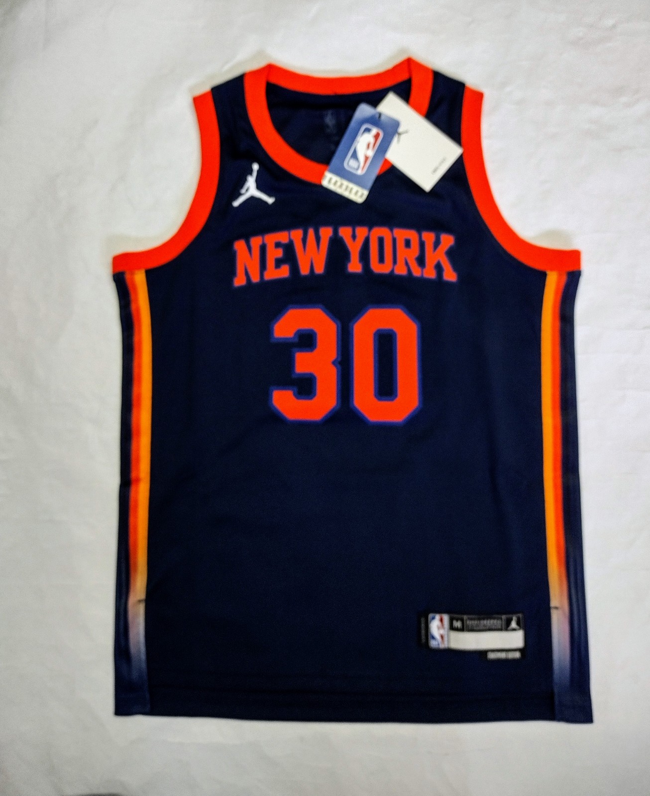 Julius Randolph New York Knicks City Edition Jordan Jersey Y Size M- L NWT
