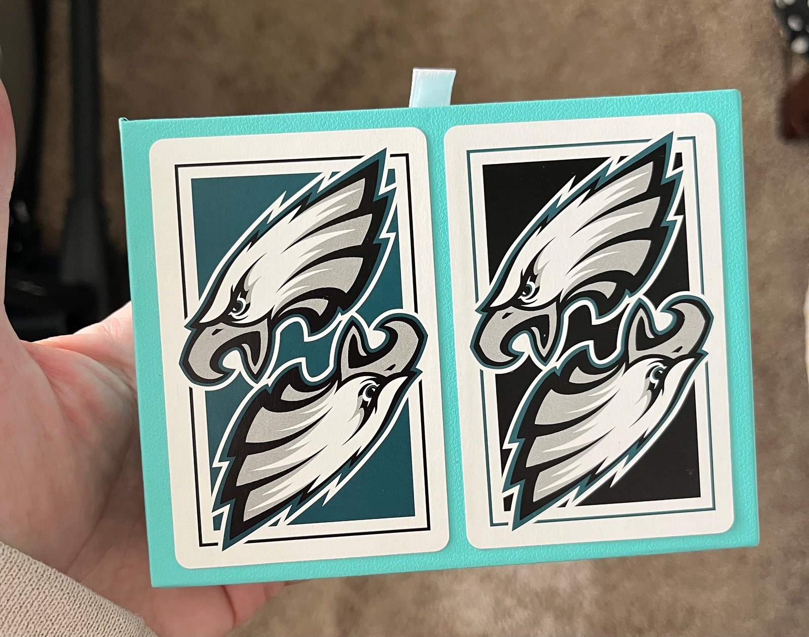 Tiffany & Company NFL Philadelphia Eagles Playing Cards Two Decks Sealed