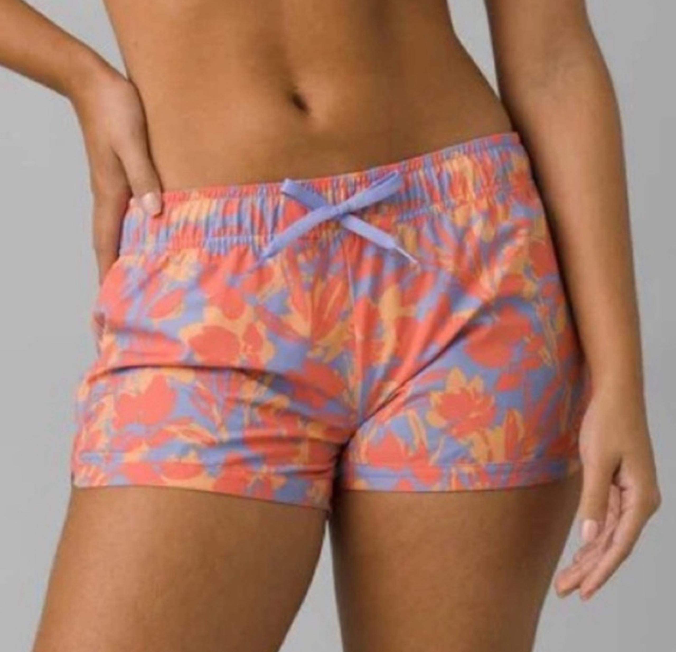 PRANA ‘Mariya’ Shorts In Morning Glory Bloom $55