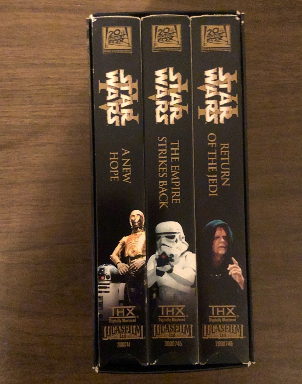 Star Wars Trilogy vhs