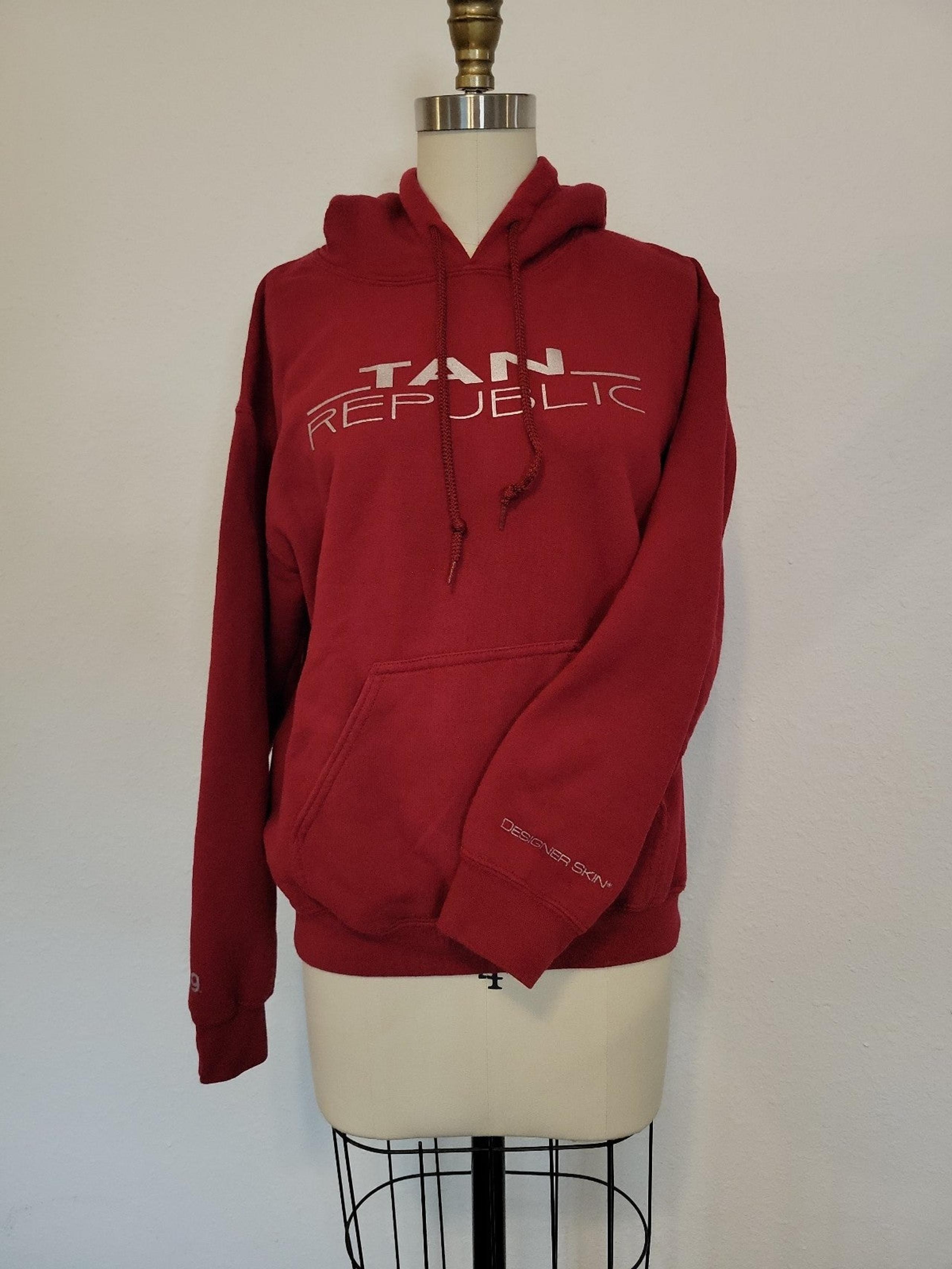Tan Republic Swag Hoodie Hooded Sweatshirt Size Small