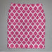 Talbots Pink Pencil Skirt Womens 10 Business Work Professional Geometric Pattern