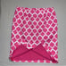 Talbots Pink Pencil Skirt Womens 10 Business Work Professional Geometric Pattern