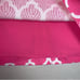 Talbots Pink Pencil Skirt Womens 10 Business Work Professional Geometric Pattern