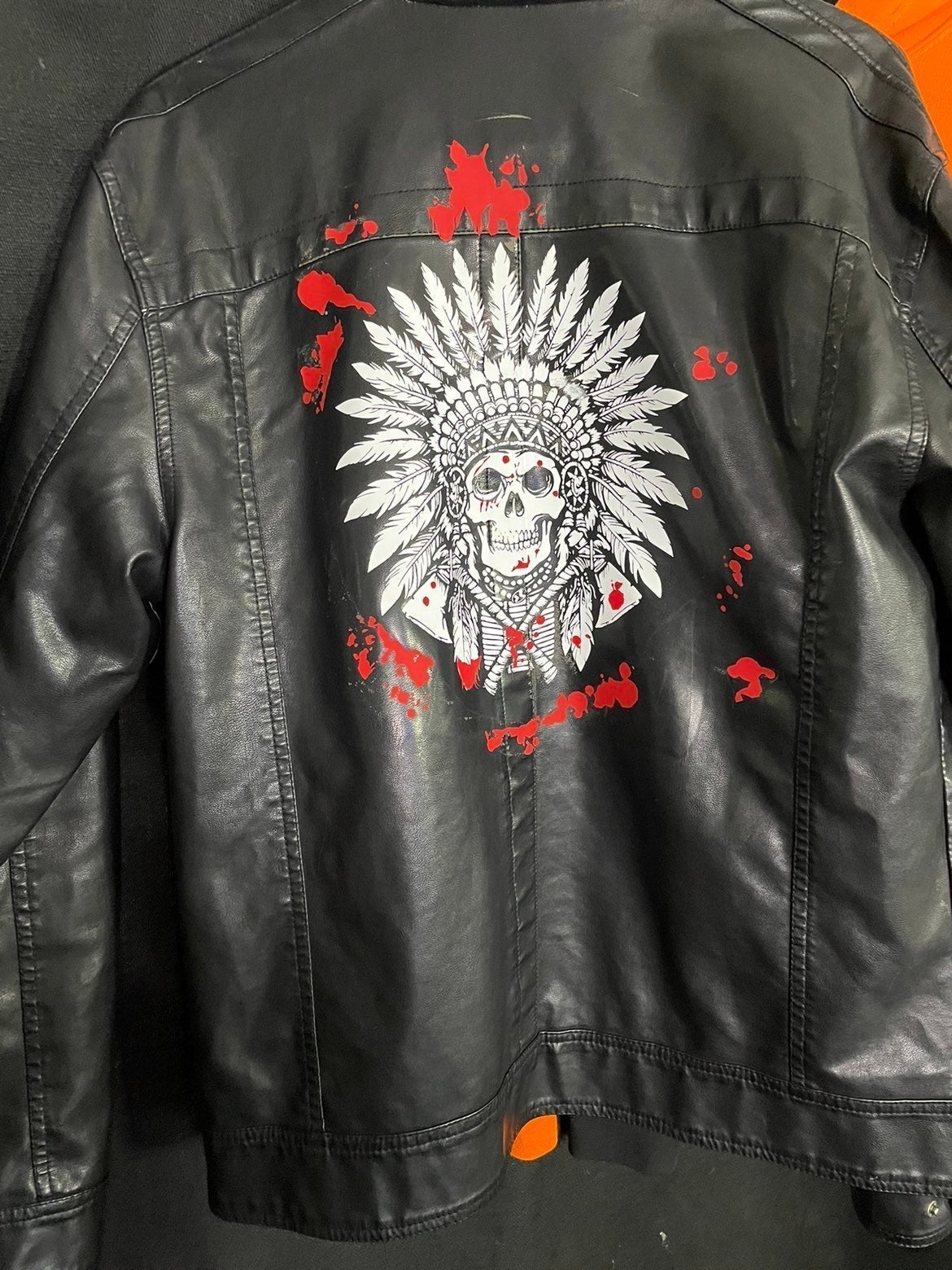 Native American Skull Chief Jacket.
