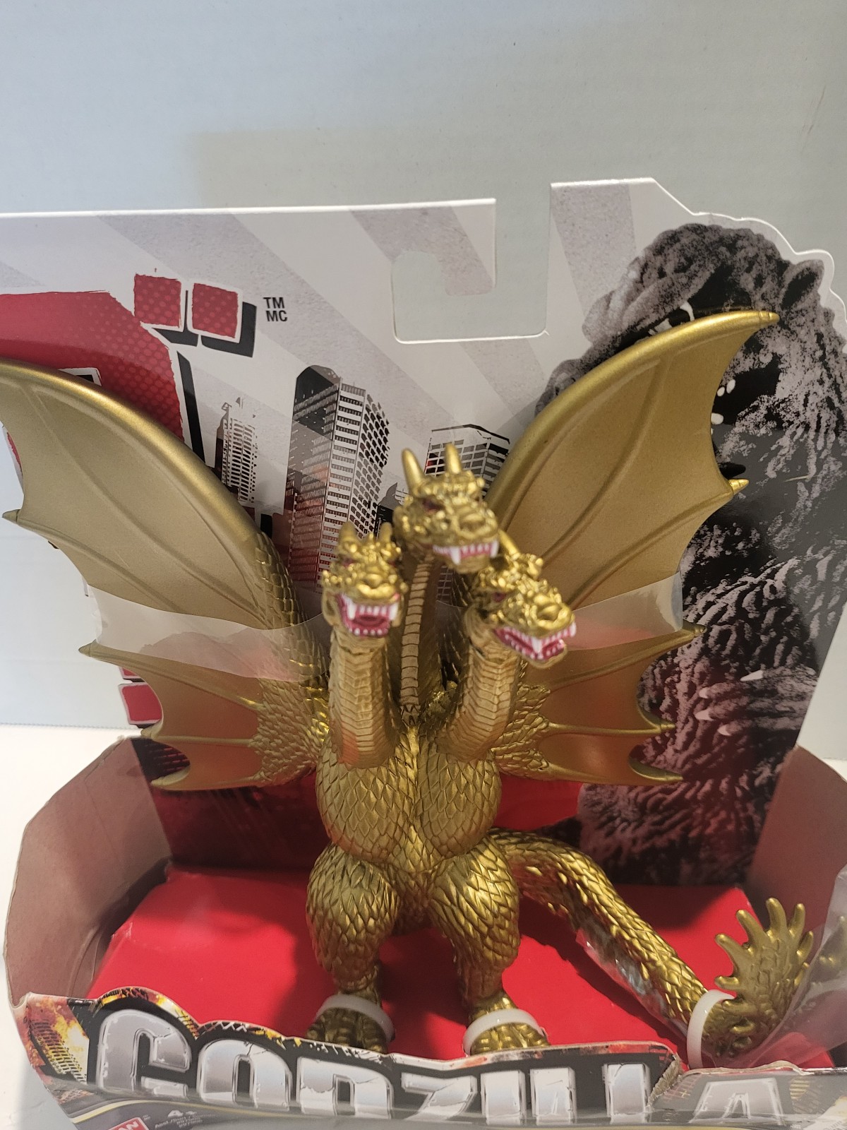 *NEW IN BOX* Bandai on sale Godzilla King Ghidorah 7