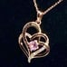ACW# I Love you to the moon and back” Gold Vermeil Necklace