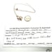 ACW# I Love you to the moon and back” Gold Vermeil Necklace