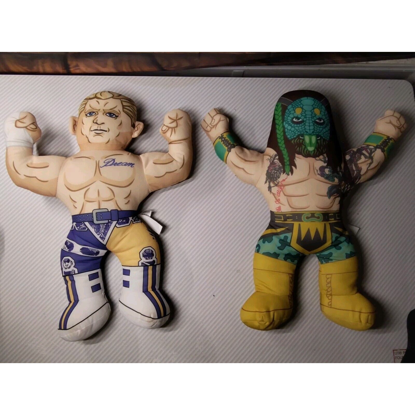 AEW Wrestling Buddies - Cody Rhodes - Luchasaurus Wrestling Buddy Plush
