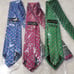 THREE Lauren Ralph Lauren Men’s Paisley 100% Silk Neck Ties Bundle NWOT