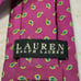 THREE Lauren Ralph Lauren Men’s Paisley 100% Silk Neck Ties Bundle NWOT