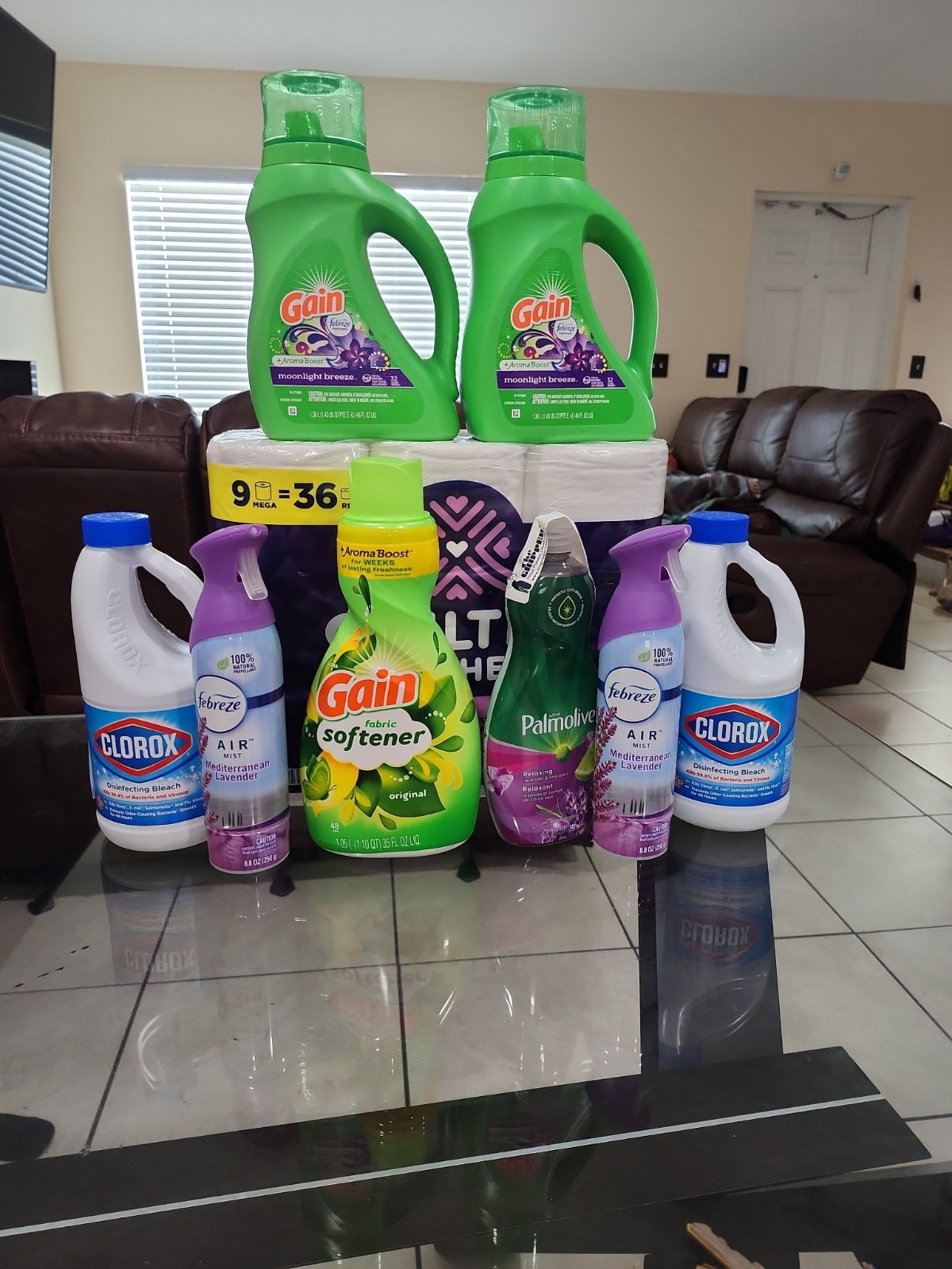 LAST ONE Tide bleach paper bundle deal GAIN new
