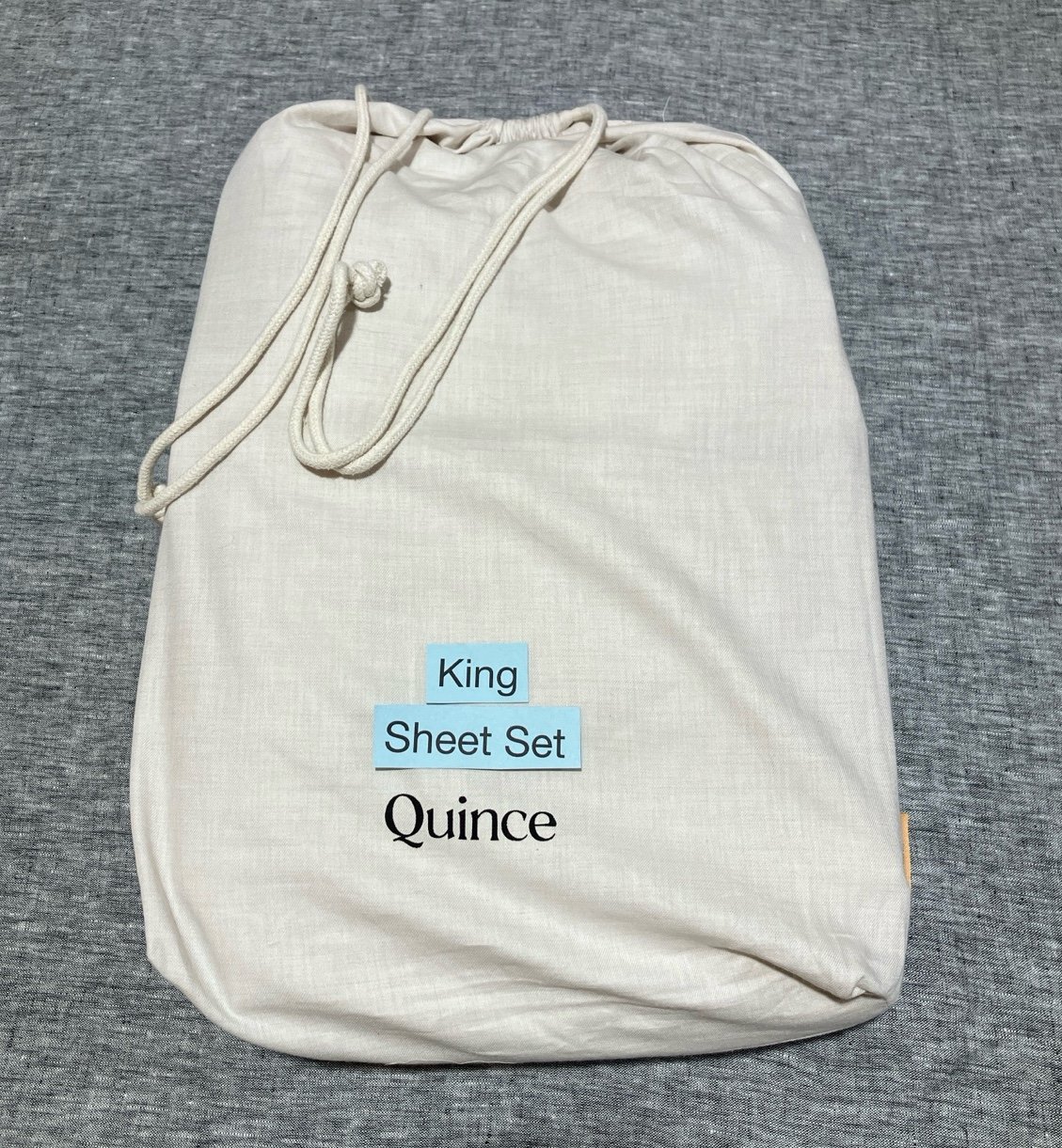 New Quince Mongolian Cashmere King Sheet Set M91