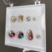 Nail Glass Rhinestone Decoration ball Handmade/Super Shiny 8pc