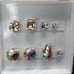 Nail Glass Rhinestone Decoration ball Handmade/Super Shiny 8pc