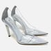 Good American Cinder-Rella Pumps Size 10 Glass GA275PB-X