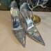 Good American Cinder-Rella Pumps Size 10 Glass GA275PB-X