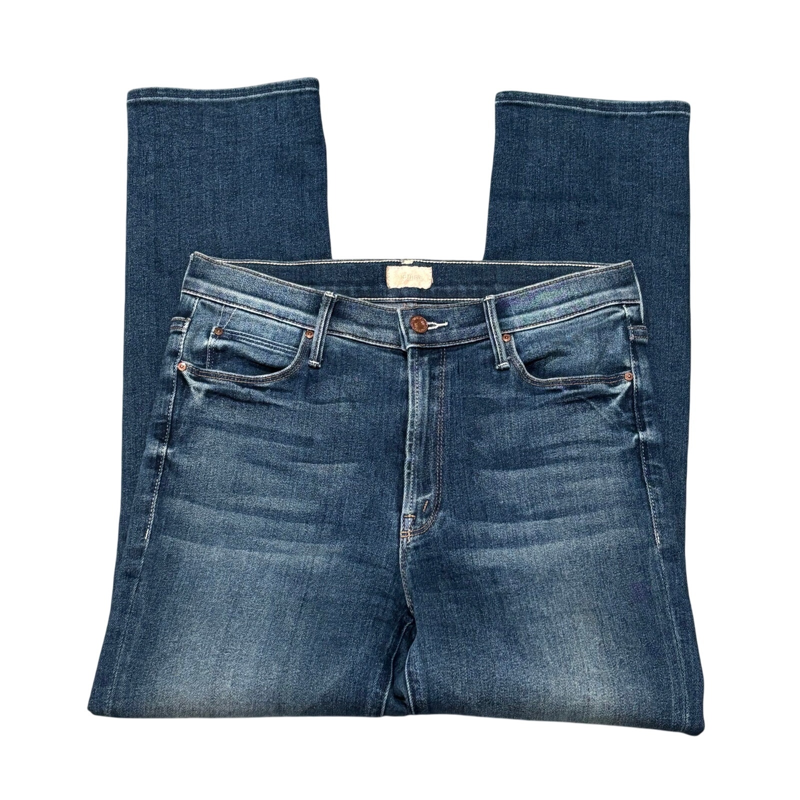 Mother The Mid Rise Dazzler Ankle Jean in Sweet & Sassy Wash - size 29