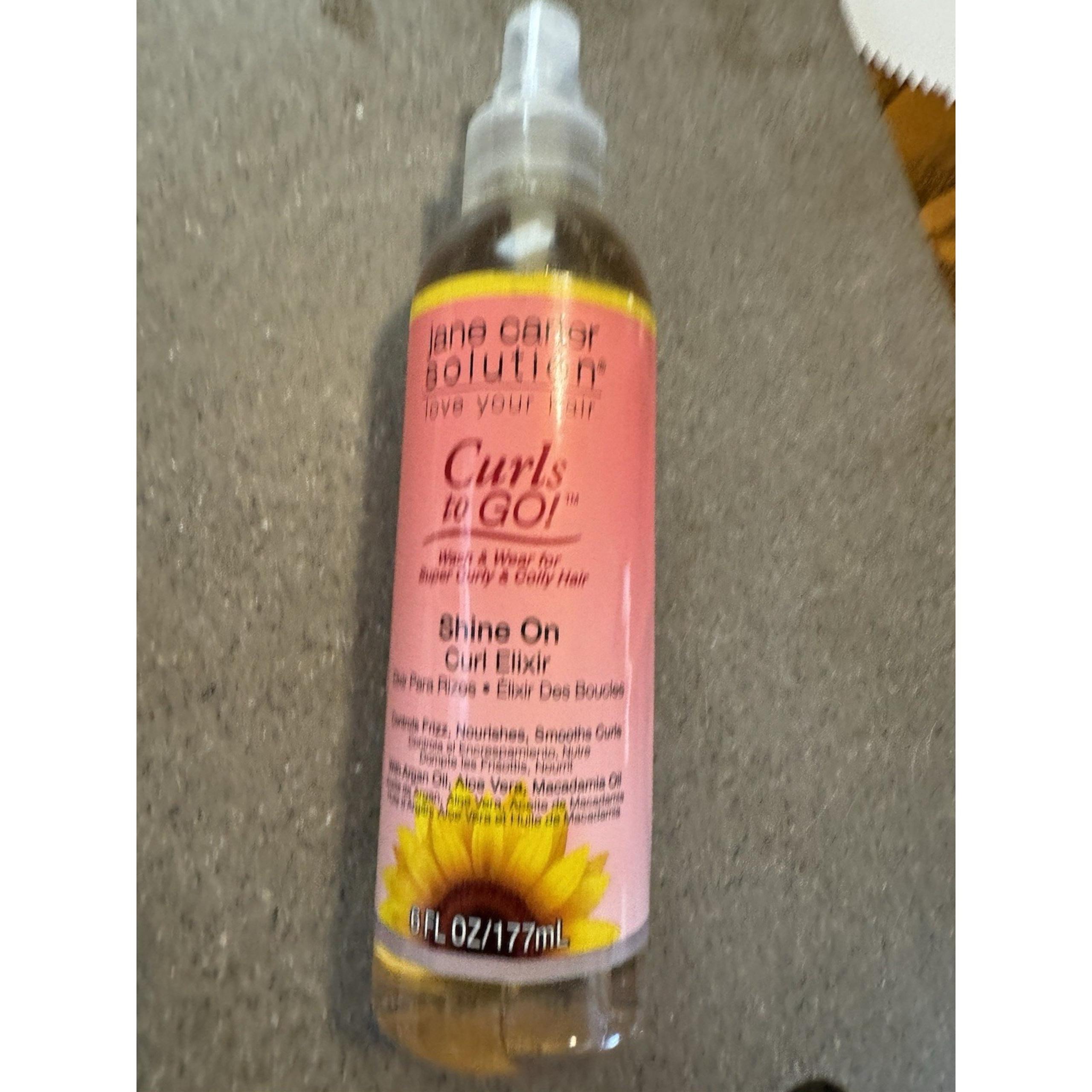 Jane Carter To Go Shine On Elixir 6oz New No Cap - Curls