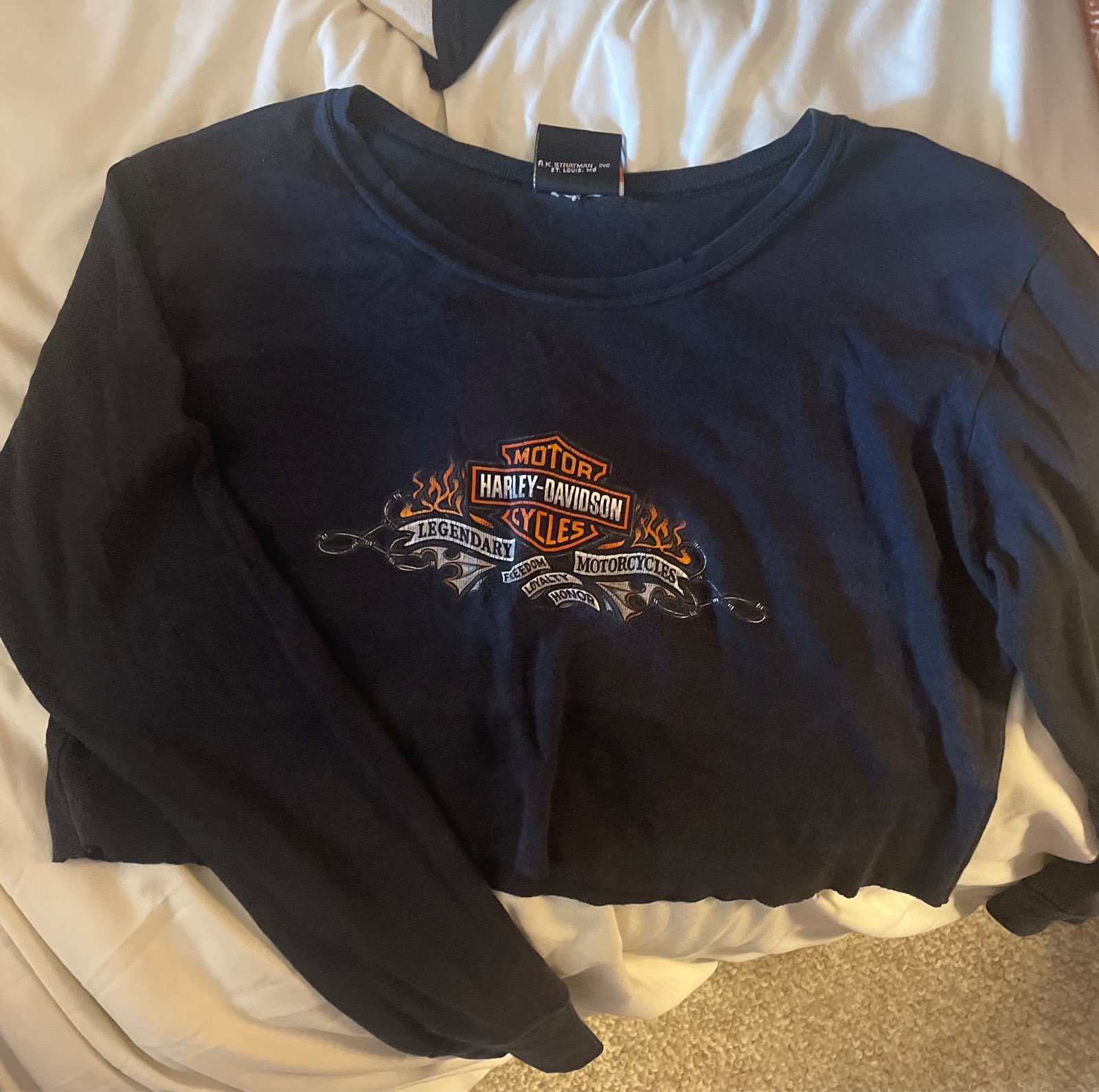Harley Davidson Crop top