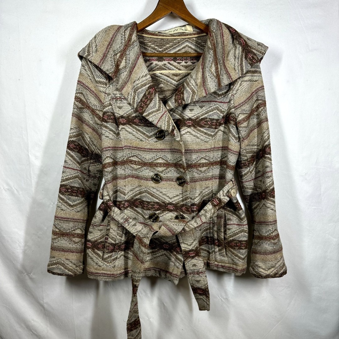Anthropologie Aztec Peacoats Mercari