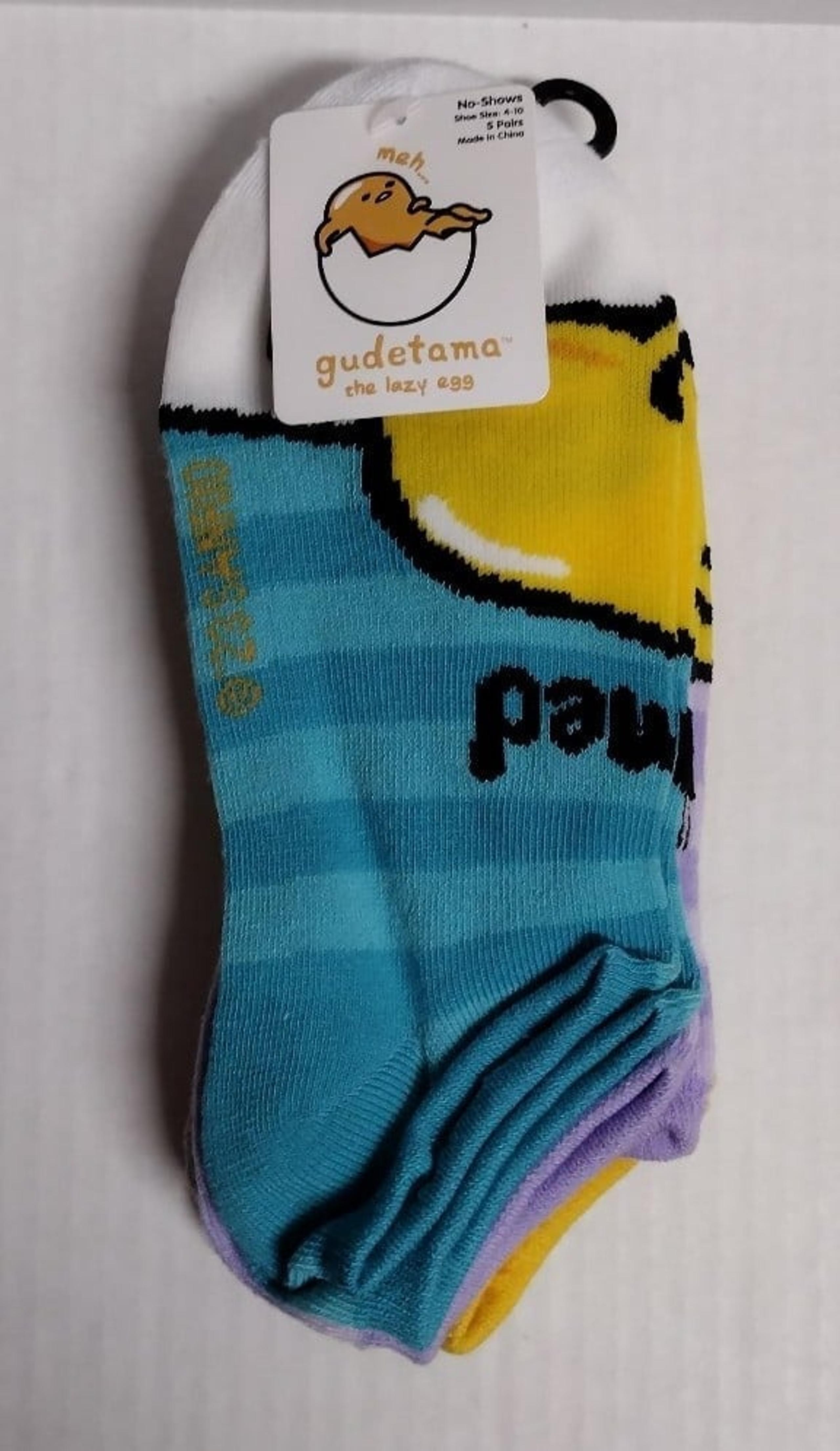 New Women's Gudetama The Lazy Egg No Show Socks