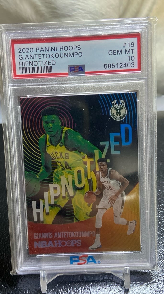 2020 Panini Hoops Giannis Antetokounmpo Hipnotized