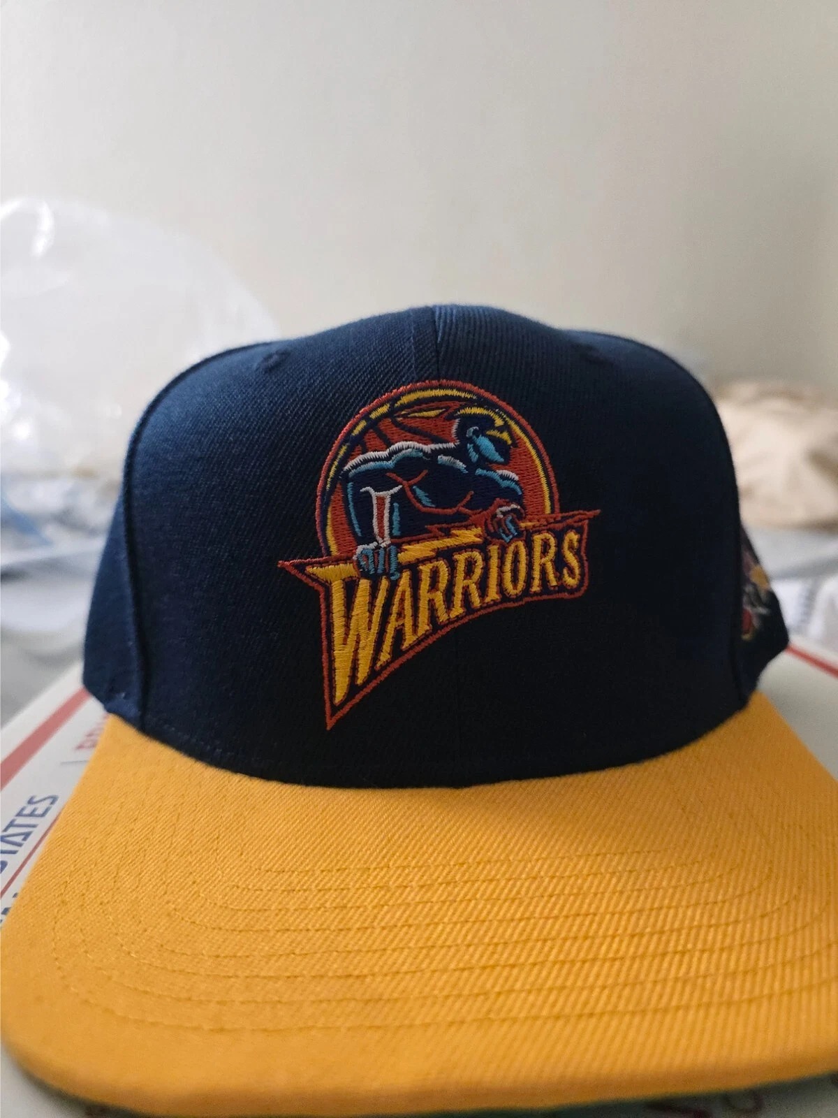 Golden Sate Warriors Mitchell and Ness Snapback We Believe Colors SF OAK Great