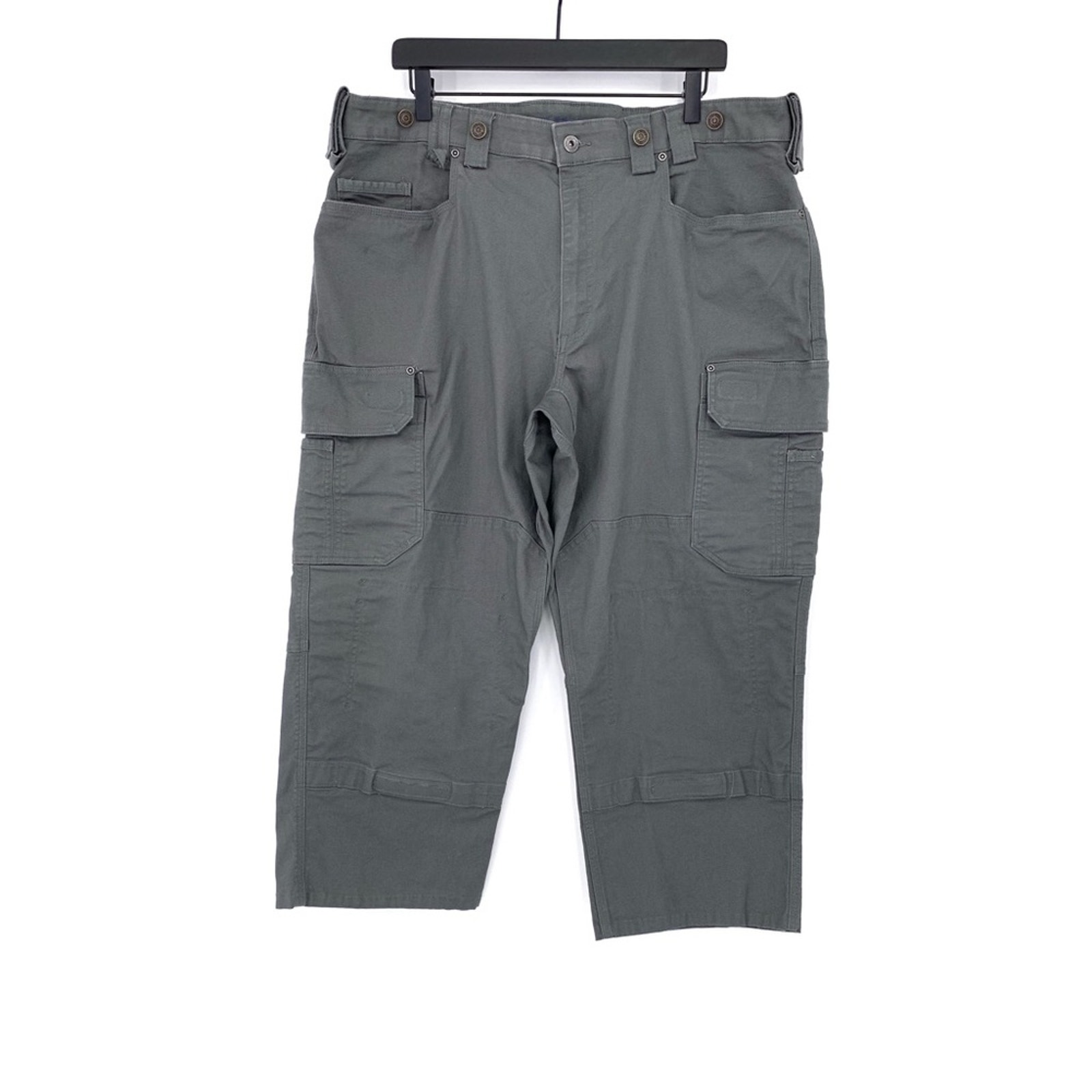 DULUTH TRADING CO *Custom Fire Hose Ultimate Relaxed Fit Cargo Pant Grey 40