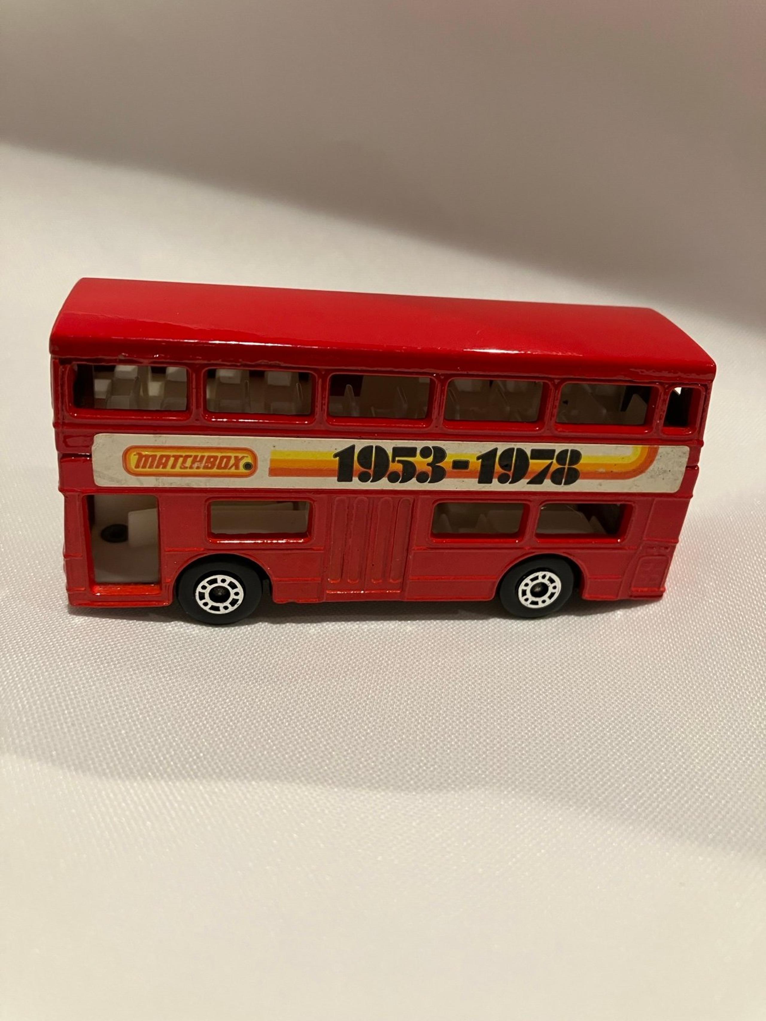 Vintage Matchbox Lesney #17 The Londoner {{{Never Used}}} From 1972