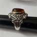 Sterling Silver 925 Amber Ring