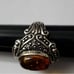 Sterling Silver 925 Amber Ring