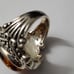 Sterling Silver 925 Amber Ring