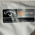 Callaway Opti Dri Shirt Mens 2X White Black Blue Polo Golf Performance Logo
