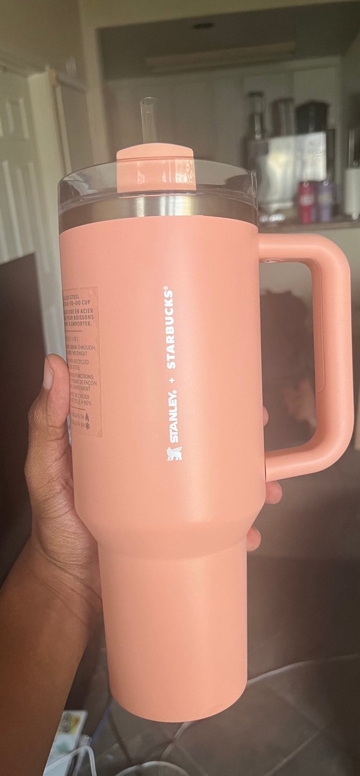 Stanley x starbucks Peach 40oz tumbler