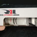 Indy Car 1/64 White RLL Race Car Hauler Truck 2022 Jack Harvey #45 Hyvee Metal