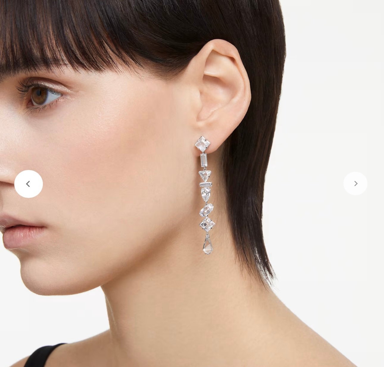 Swarvoski Long Drop Earrings