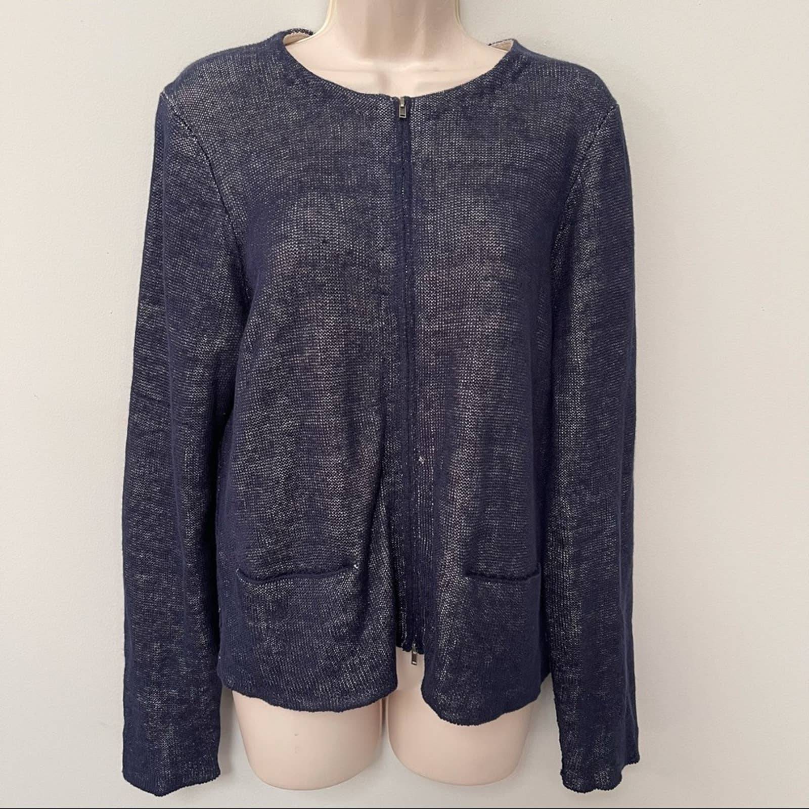 Eileen Fisher Zip Sweater