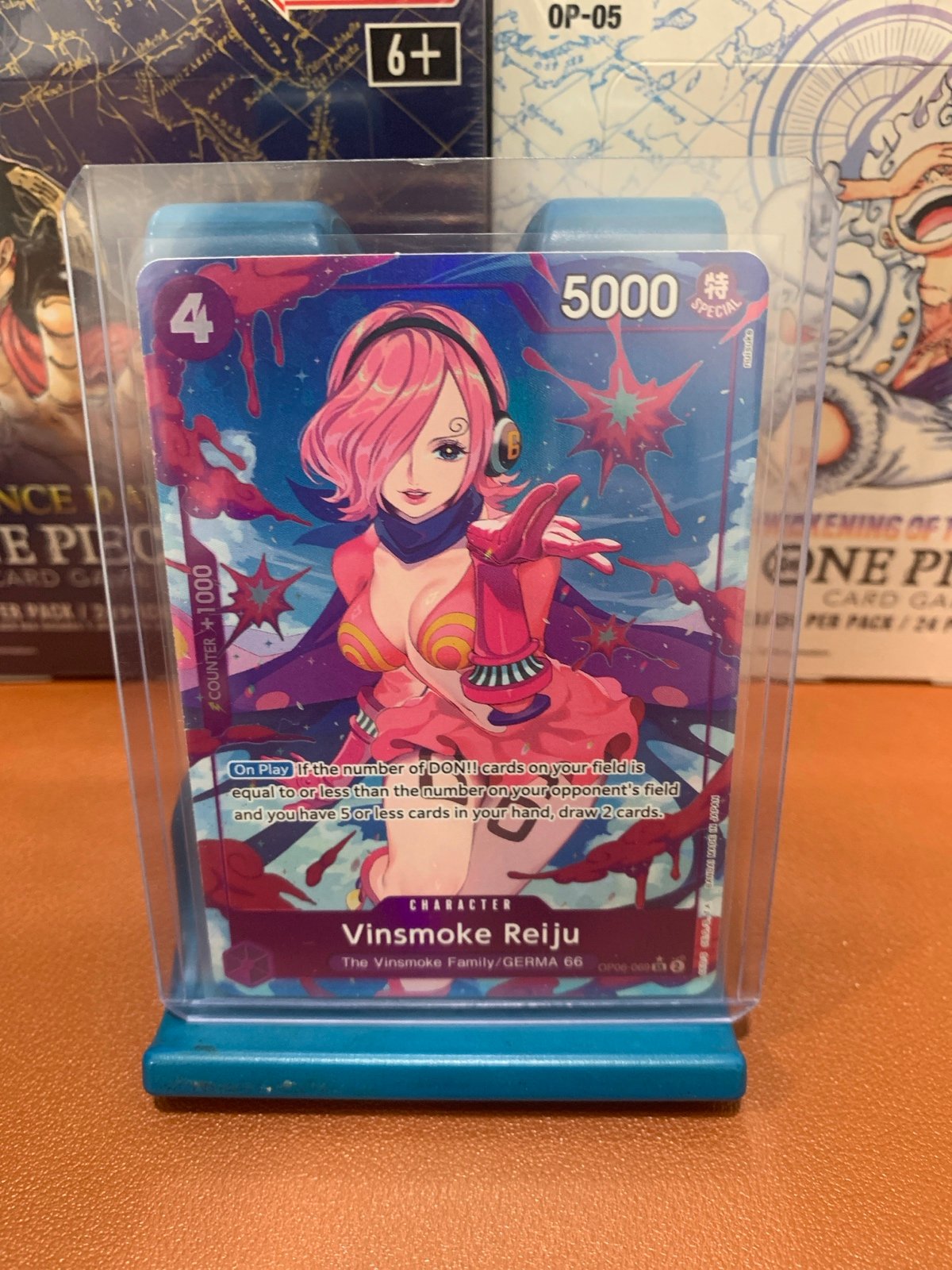 Vinsmoke Reiju Alt Art Card PRB-01