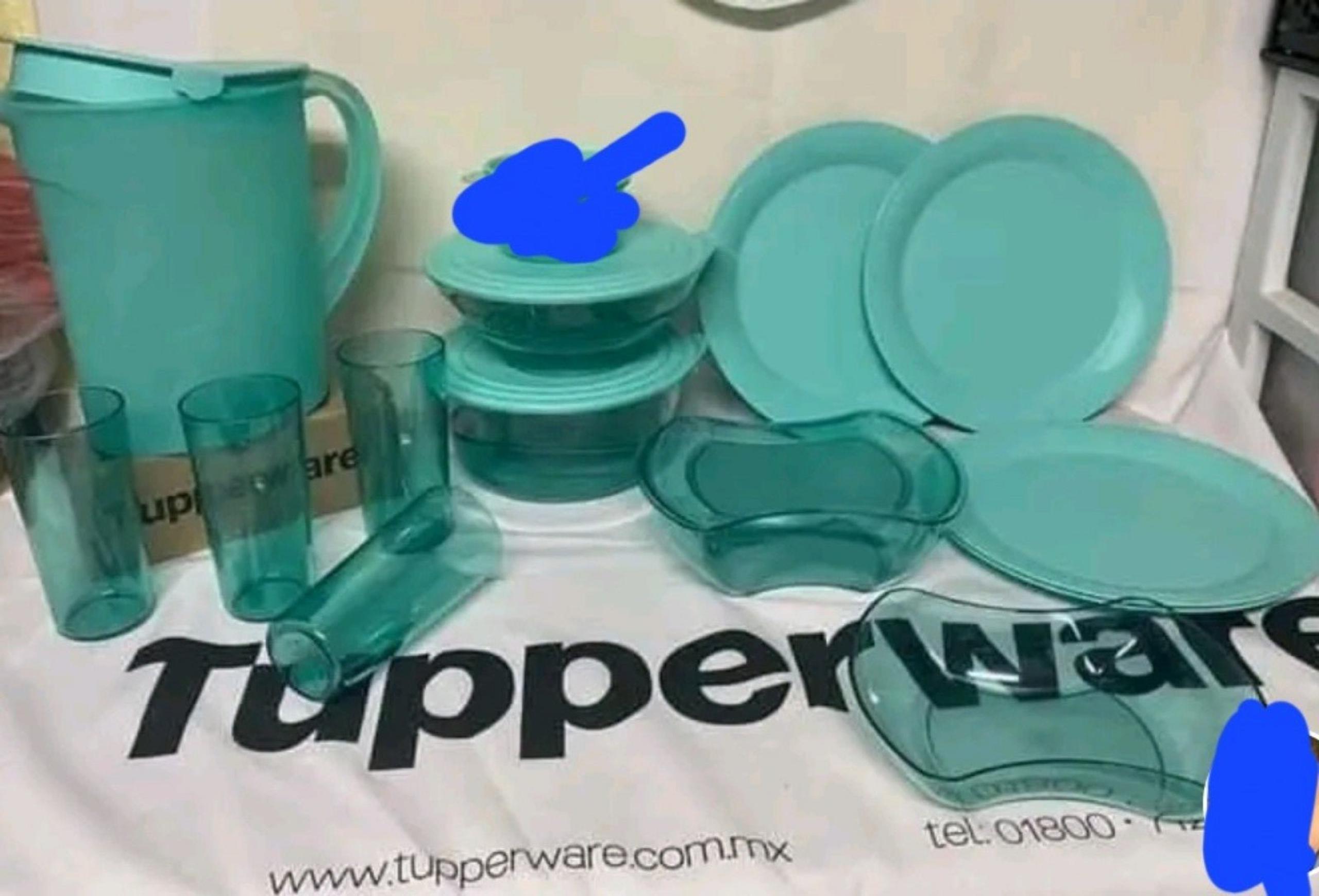 Tupperware sheerly elegant serving set see pictures