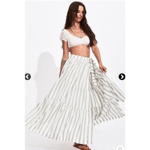 Arnhem Selma Wrap Maxi Skirt