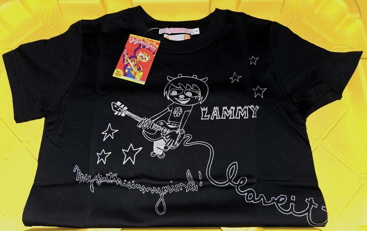 ORIGINAL Um Jammer Lammy 1999 T-Shirt Size Small TAGGED Playstation UNUSED Japan
