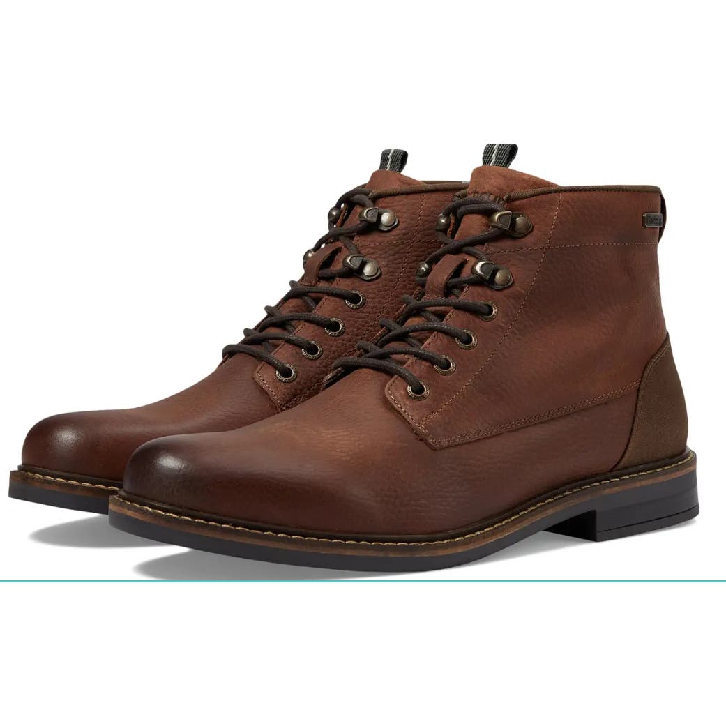 Barbour Deckham Cedar Mens Size 10 *
