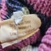 VTG Purple Mountain Striped Wool Blend Sweater Sz L