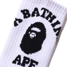 NEW A BATHING APE® MEN College Sock Collectible LIMITED EDITION®