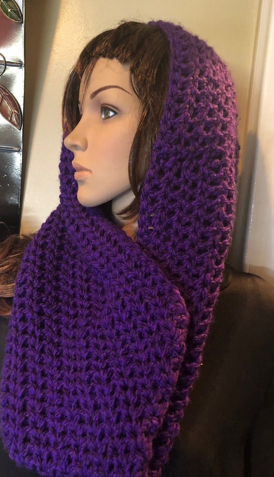 Beautiful Purple Cowl